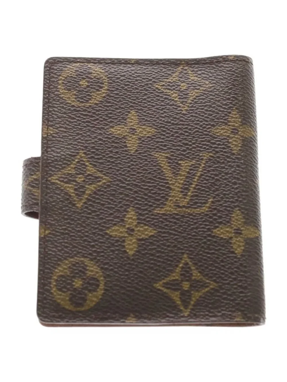 Louis Vuitton Monogram Agenda Mini Leather Notebook Cover Brown